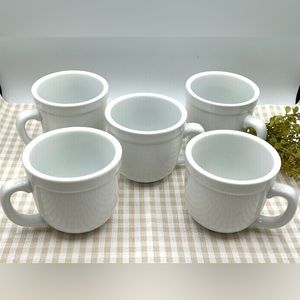Pottery Barn Outlet Suppertime Diner Mug Set of 5